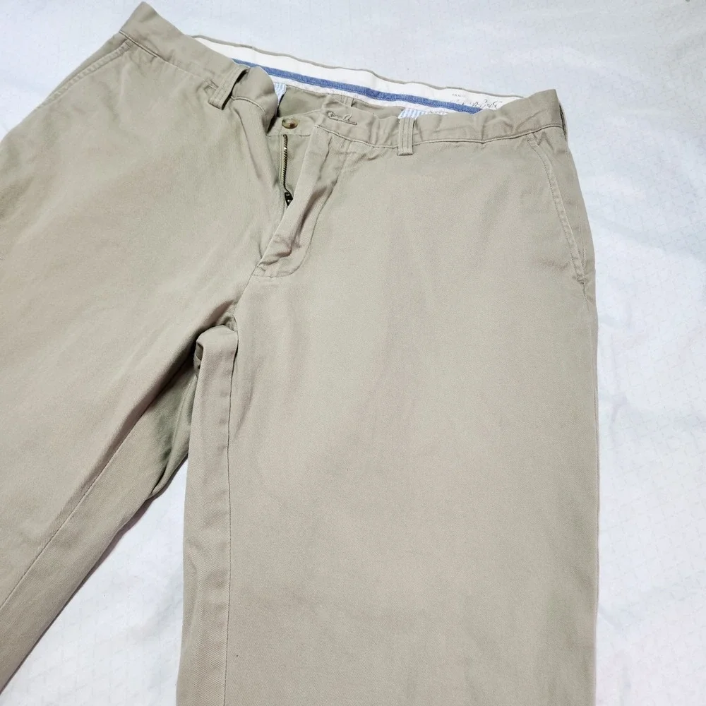 Polo Ralph Lauren Mens Khaki Chino's Pants Cotton Relaxed Fit 36x30
